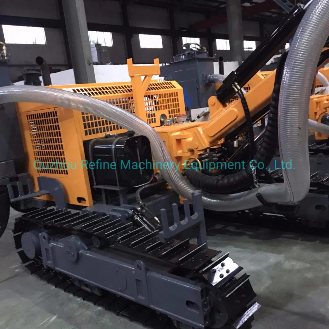 KG420BH Kaishan Dia. 90-115mm 25m DTH Drilling Jumbo with Dust collector